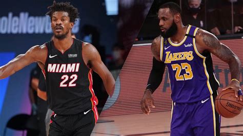 Los Angeles Lakers vs Miami Heat .